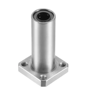 Rolamento Linear Longo com Flange para Eixo Linear - 4 Apoios