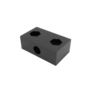 Bloco em Poliacetal com Rosca Para Fuso TR8