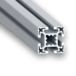 Perfil Estrutural em Alumínio 40x40 Básico - Canal 8 - Anodizado Fosco