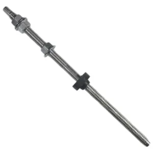 Parafuso em Inox P/ Montagem de Suporte de Painel Solar em Vigamento em Aço c/ 250mm