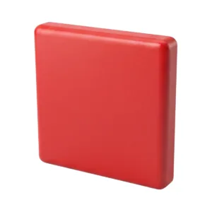 Capa de Fechamento Frontal Quadrada - Vermelha