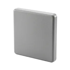 Capa de Fechamento Frontal Quadrada - Cinza
