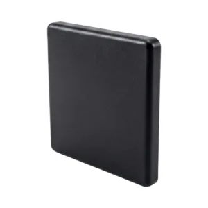 Capa de Fechamento Frontal Quadrada - Preta
