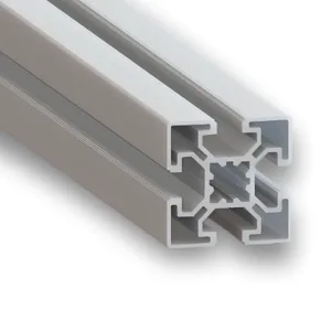 Perfil Estrutural em Alumínio 50x50 Básico - Canal 8 - Anodizado Fosco