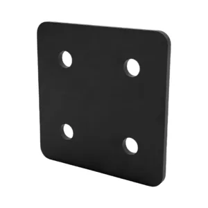 Placa Quadrada p/ Perfil Base 20, 30, 40 e 45