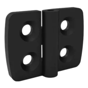Dobradiça de Nylon 40x30mm - 20mm entre centros