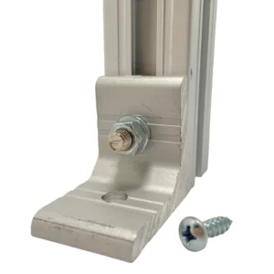 KIT CANTONEIRAS 90° M6 (FUROS A 20MM FACE) TAMPO Base 40