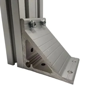 KIT CANTONEIRAS 90° M8 (4 FUROS) BASE 45x90