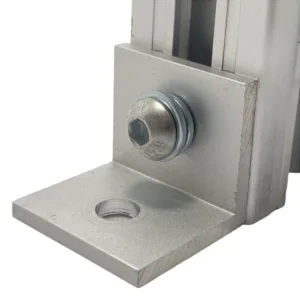 KIT CANTONEIRAS 90° M6 (2 FUROS) BASE 30
