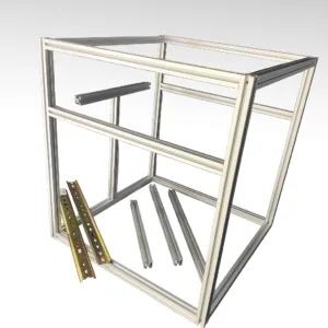 Kit Frame em Perfil Estrutural em Alumínio Fosco P/ Impressora 3D Voron Trident