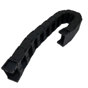 ESTEIRA PORTA CABOS 35X75MM INTERNO NYLON - SEMI FECHADA - 1 METRO