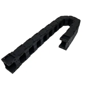 ESTEIRA PORTA CABOS 35X50MM INTERNO NYLON - SEMI FECHADA - 1 METRO