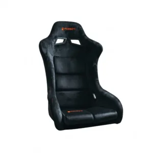 BANCO CONCHA PARA COCKPIT/SIMULADOR TAMANHO G - COSTURA LARANJA