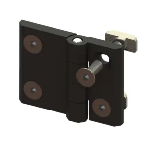 KIT DOBRADIÇA 50X63 ZAMAK - P/ PERFIL BASE 40