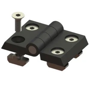 KIT DOBRADIÇA ZAMAK 40MM - 44X61 - P/ PERFIL BASE 40